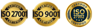 Adappt ISO certified awards/accreditations; ISO 27001, ISO 9001, ISO 27002